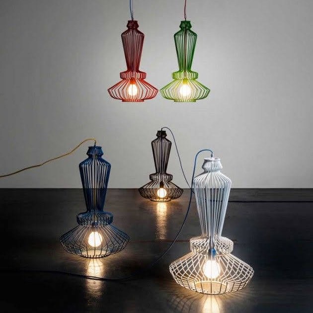Đèn vải KAHA dáng Bell và Oval — phù hợp không gian sân vườn có mái
