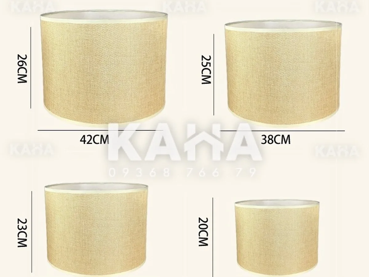 chao đèn size lớn — Kaha gia công cho khách sạn