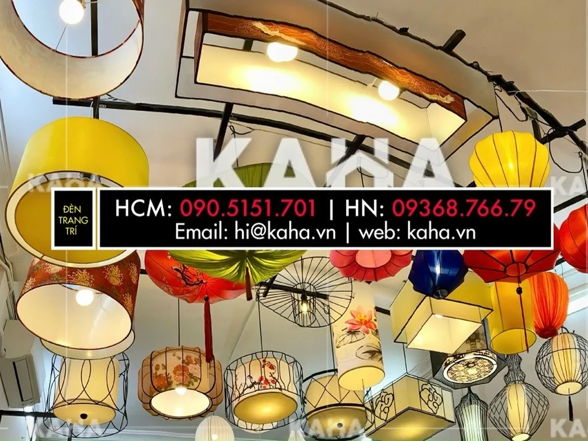 chao đèn modern — Kaha gia công thủ công