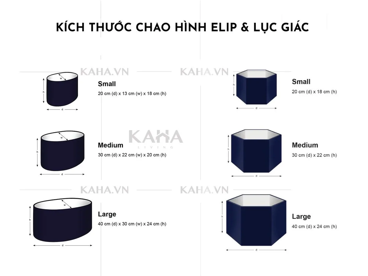 chao đèn cone size — Kaha gia công thủ công