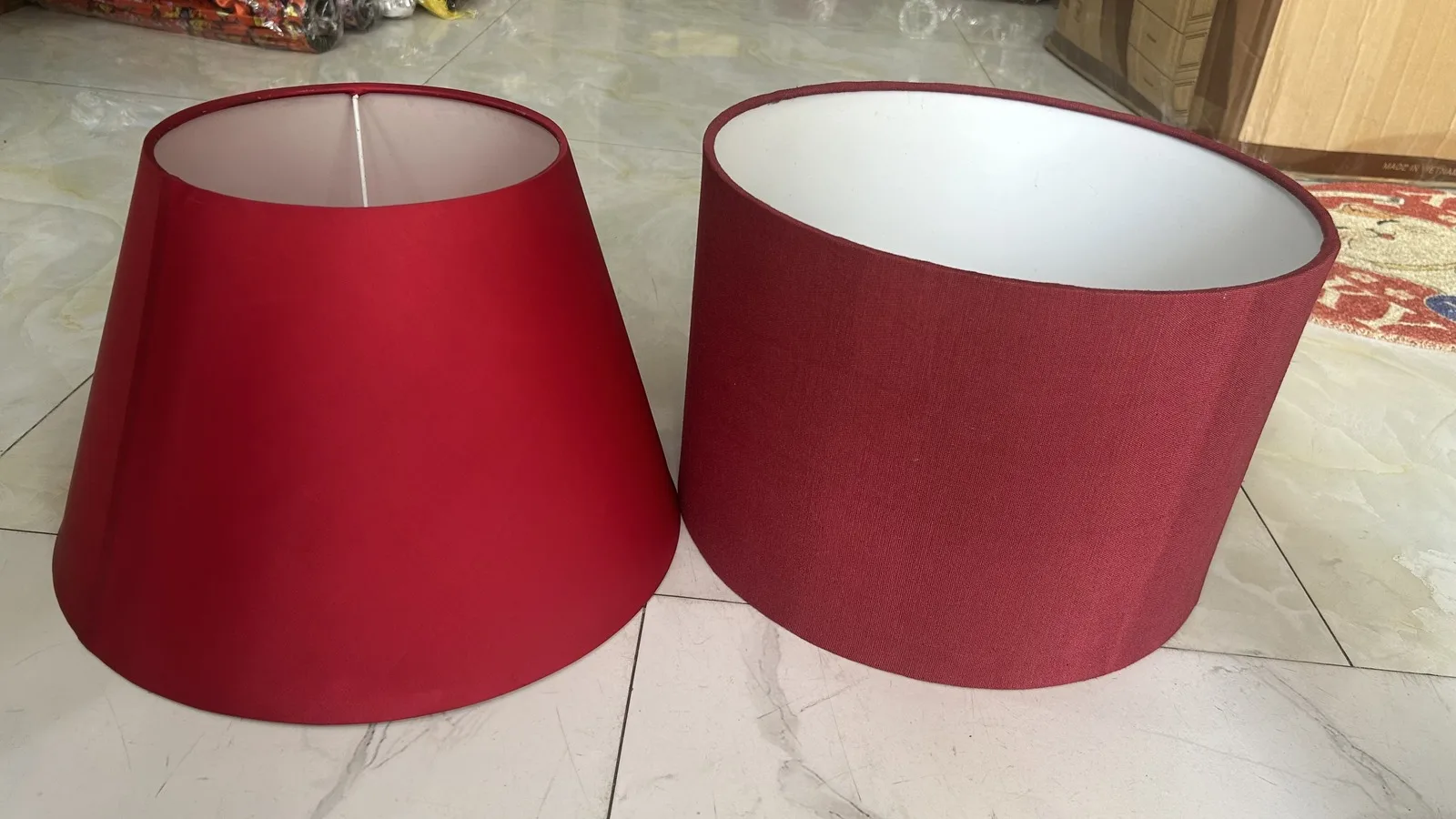 Chao đèn square vuông góc minimalist Scandinavian gia công xưởng Kaha