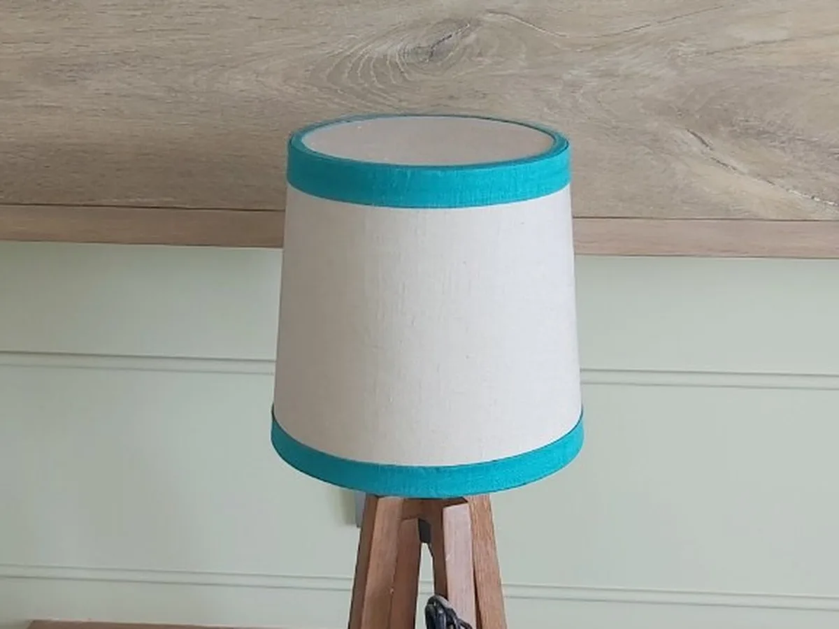 chụp đèn linen xước — Kaha gia công thủ công