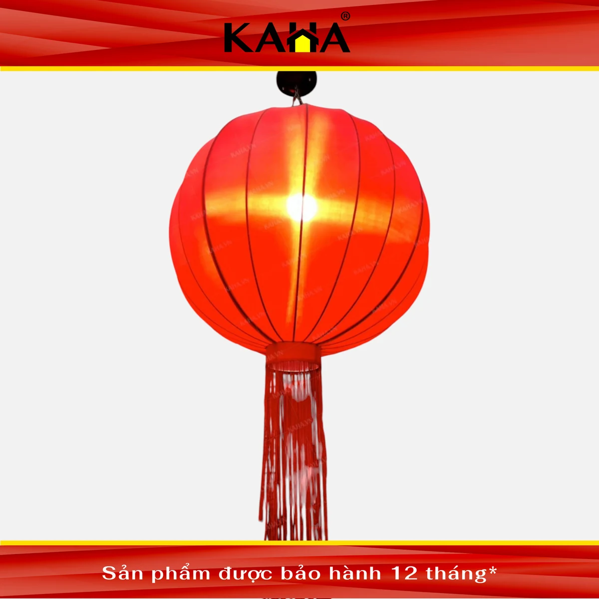 Đèn nhà hàng tiệc cưới vải lụa KAHA — cluster điểm nhấn sân khấu